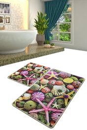 Mijölnir Juego de alfombras de baño Estrella Multicolor